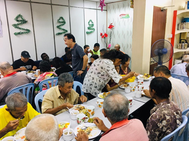 Christmas Party at OPEN HAND COMMUNITY SERVICE CENTRE, Melaka 2018